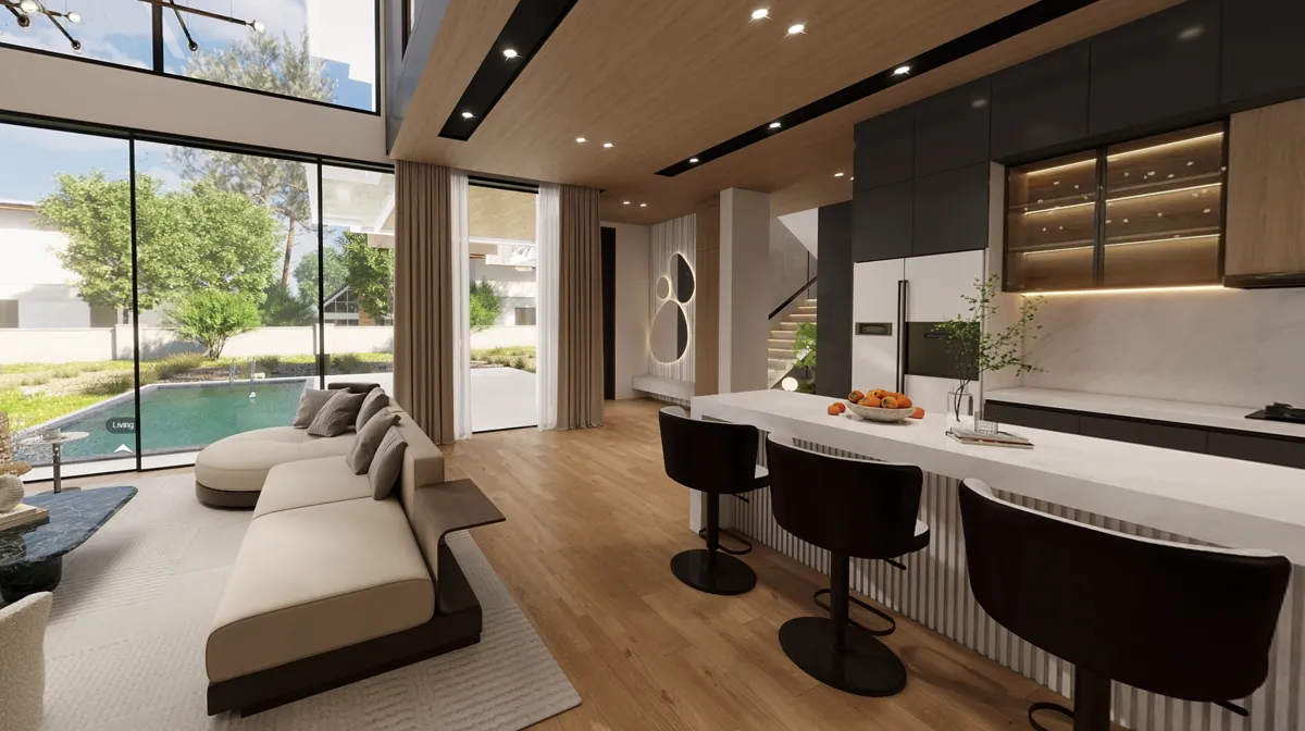 Modern luxury interior by QA Living
